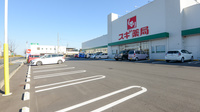 スギ薬局　森岡店の駐車場