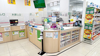 スギ薬局　常盤店の受付/カウンター