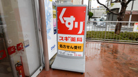 スギ薬局　柏原玉手店の看板