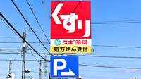 スギ薬局　梅坪店の看板