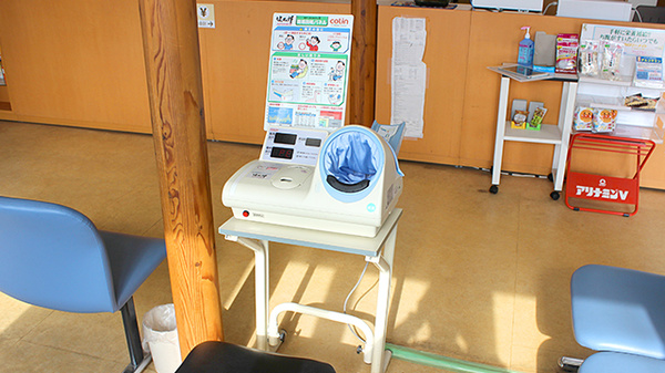 ひろみ薬局の血圧計
