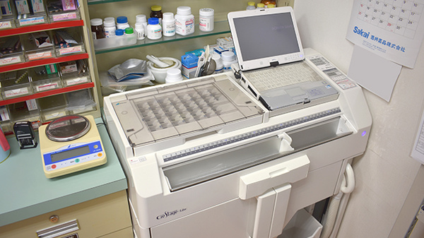三共薬局新川町店の調剤器具