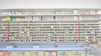 スギ薬局　針崎店の薬棚