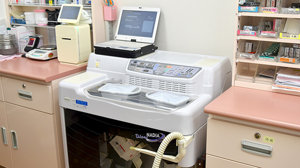 アイワ薬局みつるぎ店の調剤器具