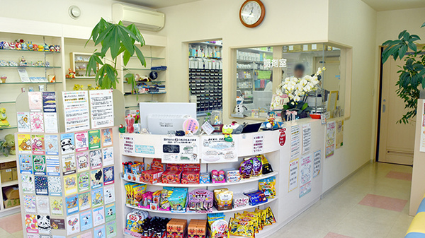ほりの薬局瓶山店の受付/カウンター