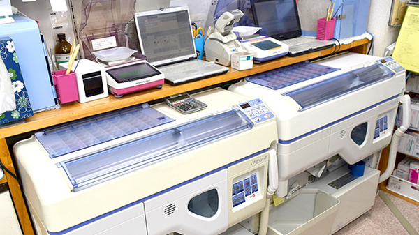しんわ薬局横川店の調剤器具
