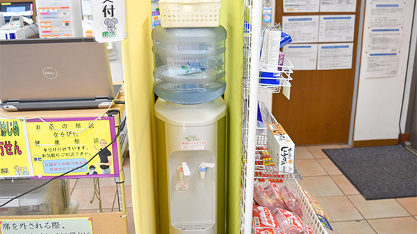 しんわ薬局西原町店のフリーサービス
