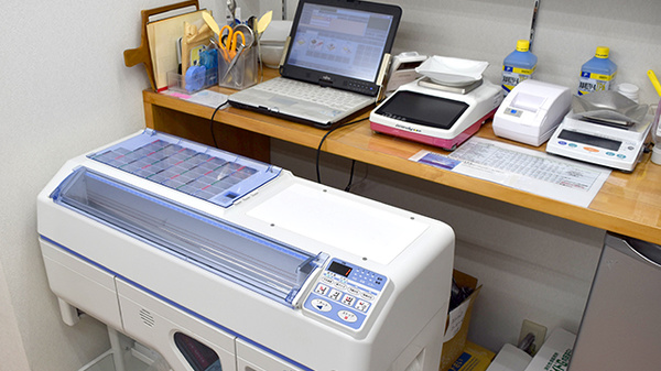 しんわ薬局けやき通り店の調剤器具