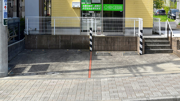 しんわ薬局湘南みずき店の駐車場