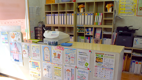 もりおか調剤薬局の受付/カウンター