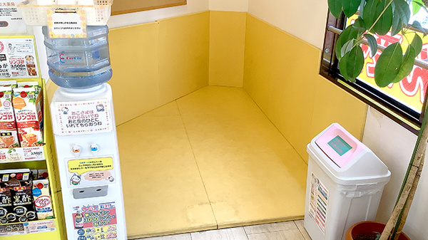セイムス都立大薬局のキッズ用設備