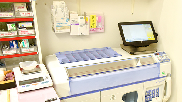 戎薬局　光明池店の調剤器具