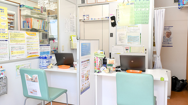 松村薬局　グリーンヒル店の受付/カウンター