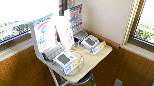 いずみ薬局高雄支店の血圧計