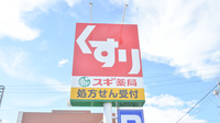 スギ薬局　名南店の看板