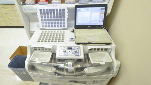 調剤薬局クスリのツルハ永山3条店の調剤器具