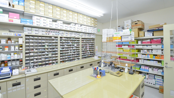 調剤薬局ツルハドラッグ留萌店の調剤室