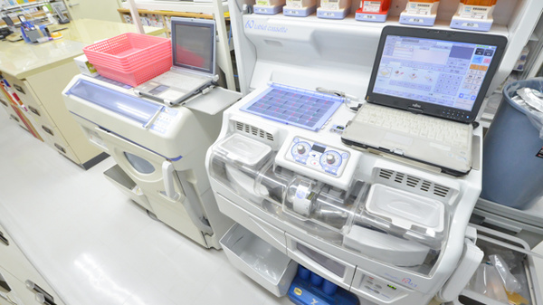 調剤薬局ツルハドラッグ留萌店の調剤器具