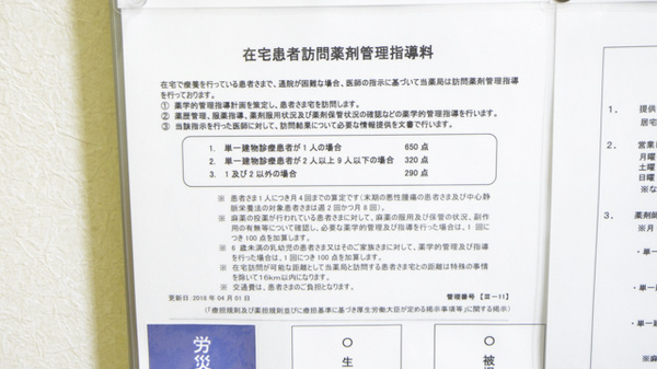 調剤薬局クスリのツルハ旭川6条店の在宅対応