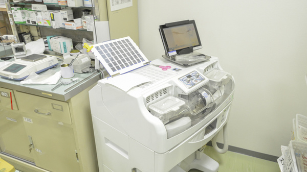 調剤薬局クスリのツルハ旭川6条店の調剤器具