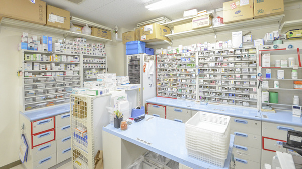 調剤薬局ツルハドラッグ網走北店の調剤室