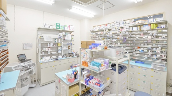 調剤薬局ツルハドラッグ手稲前田店の調剤室