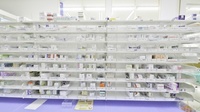 調剤薬局ツルハドラッグ琴似駅東口店の薬棚
