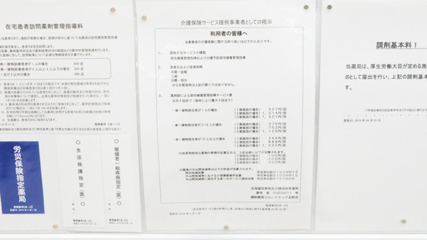 調剤薬局ツルハドラッグ北野店の在宅対応