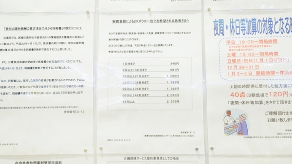 調剤薬局ツルハドラッグ手稲星置駅前店の一包化対応