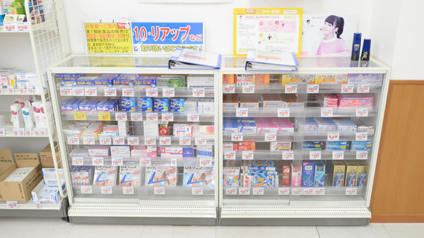 調剤薬局ツルハドラッグ東野幌店の一般医薬品