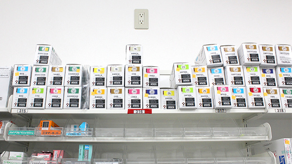 調剤薬局ツルハドラッグ内郷みまや店の漢方薬