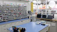 調剤薬局ツルハドラッグいわき玉露店の調剤室