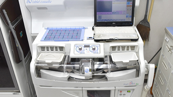 調剤薬局ツルハドラッグ酒田店の調剤器具