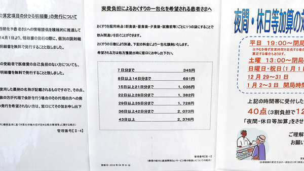 調剤薬局ツルハドラッグみずほ店の一包化対応