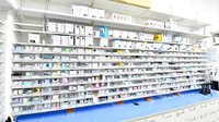 調剤薬局ツルハドラッグ天童店の薬棚