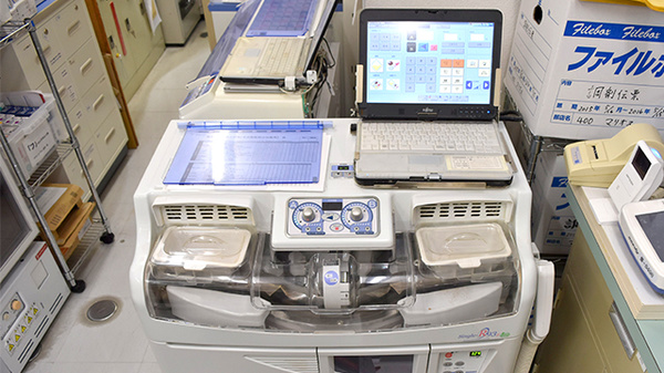 調剤薬局ツルハドラッグマリオス店の調剤器具