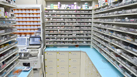 調剤薬局ツルハドラッグむつ店の調剤室