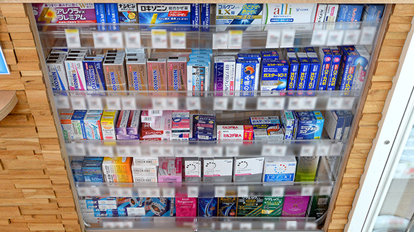 調剤薬局ツルハドラッグ黒石店の一般医薬品
