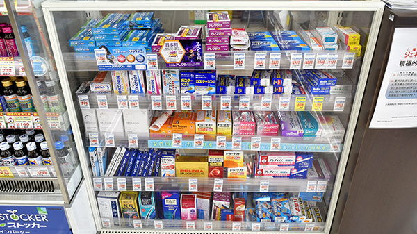 調剤薬局ツルハドラッグ君津店の一般医薬品