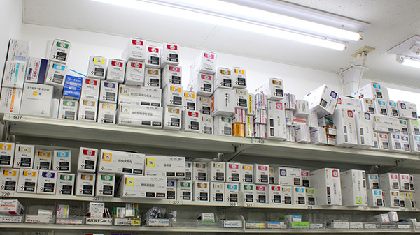 調剤薬局ツルハドラッグ梅屋敷店の漢方薬