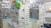 調剤薬局ツルハドラッグ新宿上落合店の調剤室