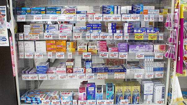 調剤薬局ツルハドラッグ小竹向原店の一般医薬品
