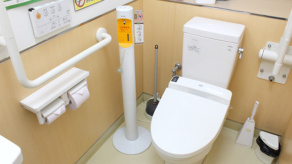 調剤薬局ツルハドラッグ高輪台店のお手洗い