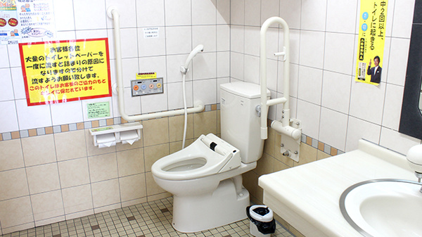 調剤薬局ツルハドラッグ草加5丁目店のお手洗い