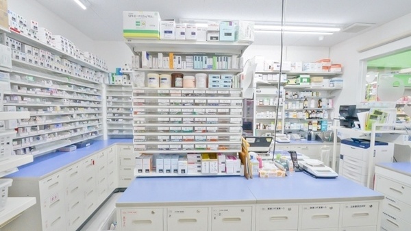 調剤薬局ツルハドラッグ春日井篠木店の調剤室
