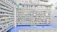 調剤薬局ツルハドラッグ春日井篠木店の薬棚