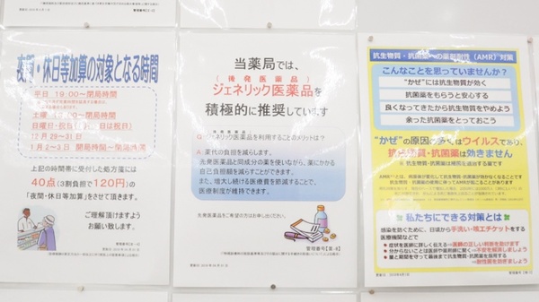 調剤薬局ツルハドラッグ尼崎富松店のジェネリック対応