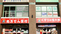 薬局くすりの福太郎鎌ヶ谷駅前店の看板