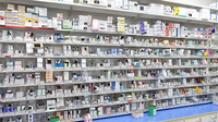 薬局くすりの福太郎北柏店の薬棚