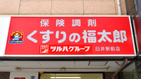 薬局くすりの福太郎臼井駅前店の看板